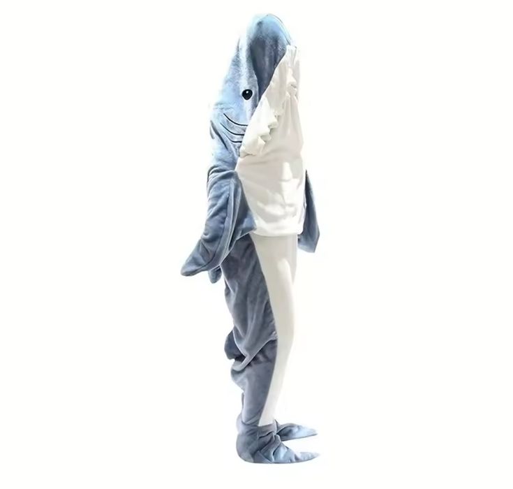 Fato de tubarão quente para homem ou mulher