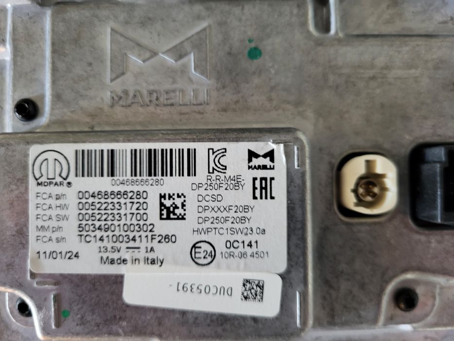 Fiat Ducato  Ekran Stacja Multimedialna 11"