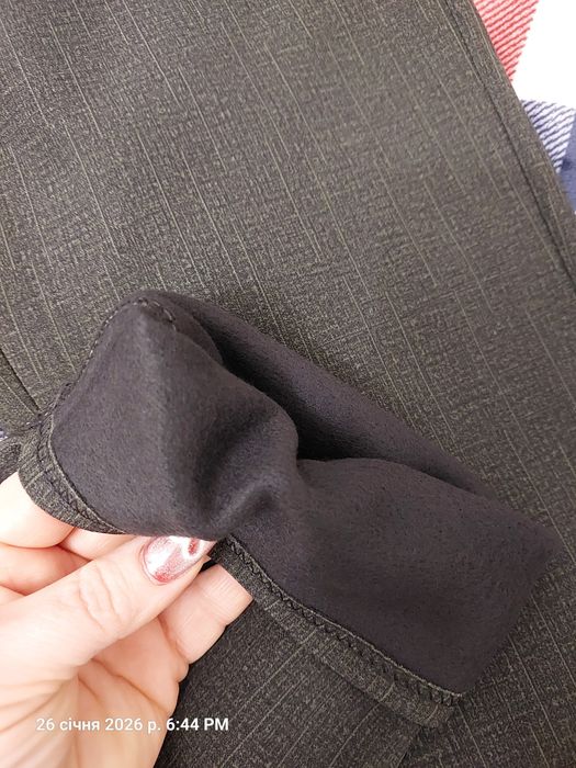 Джегінси, штани, лосини, утеплені на флісі, хакі, нові