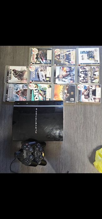 PlayStation 3 Fat + 11 gier + pad