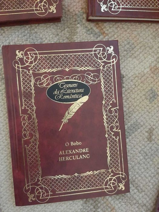 Tesouros da literatura romântica- 10 livros-Encadernação de luxo
