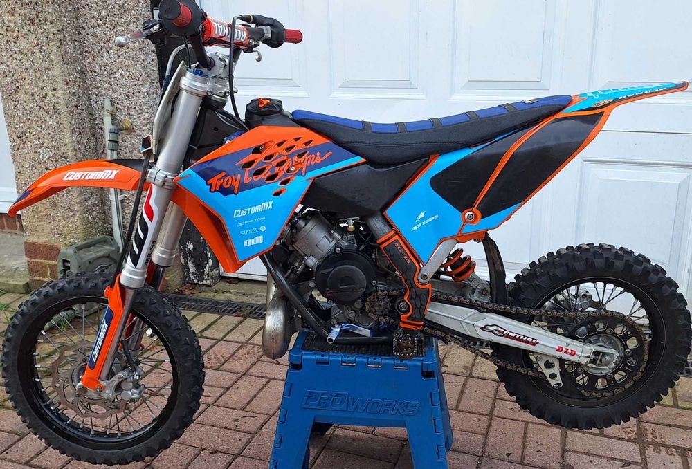 ktm sx 65 10r. wszystko do sinika oraz ramy kola rama kartery wal kosz