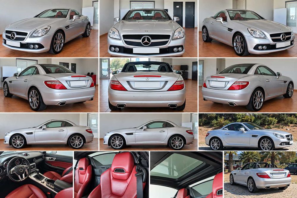 Mercedes SLK 250 CDI Turbo 204cv | Manual | Panorâmico | AIRSCARF