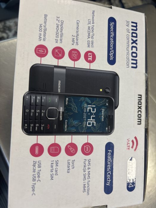 Nowy telefon Maxcom MM334