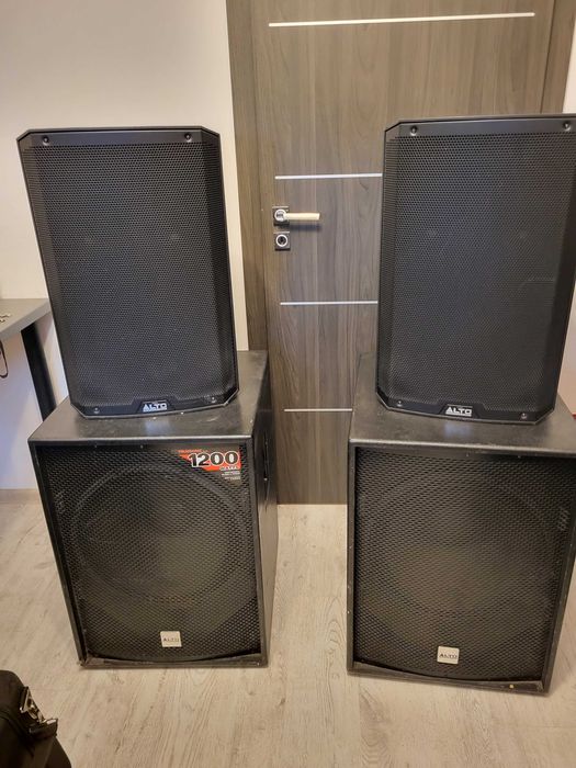 Zestaw aktywny 2x Alto ts 315 , 2x Alto Ts sub 18