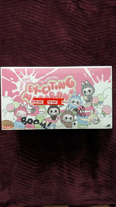 Labubu Exciting Macaron - oryginalny zestaw 6 blind boxów