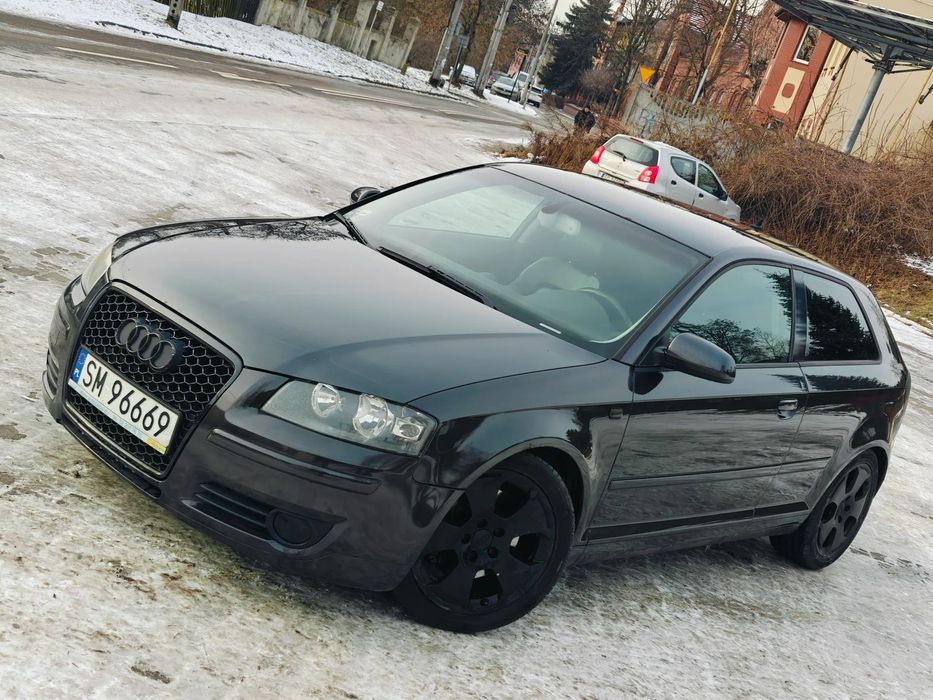Audi A3 3-drzwiowe 2.0 TDi 170KM * SKÓRA * Aluski * Duży Grill * Super Wygląd * 2007r * O