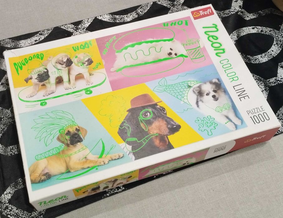 Puzzle trefl 1000 elementów psy