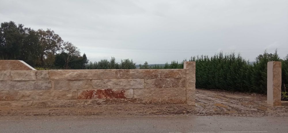 Muros em pedra Natural