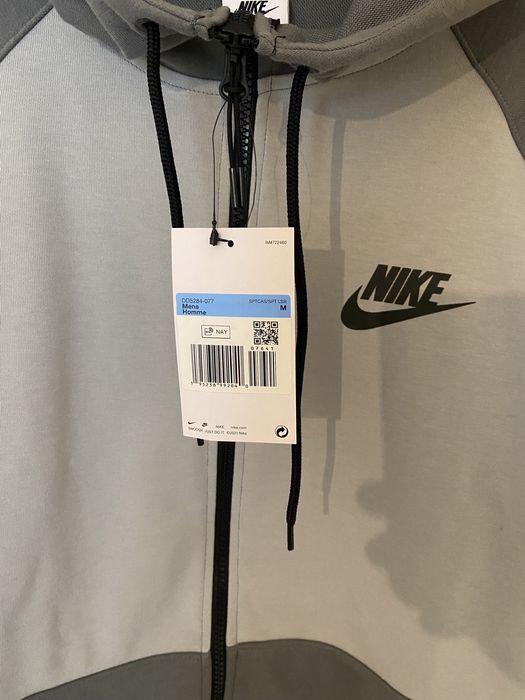 Casaco fecho cinzento Nike NOVO