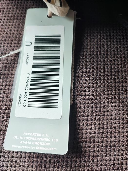 Czpka dżokejka  czarna