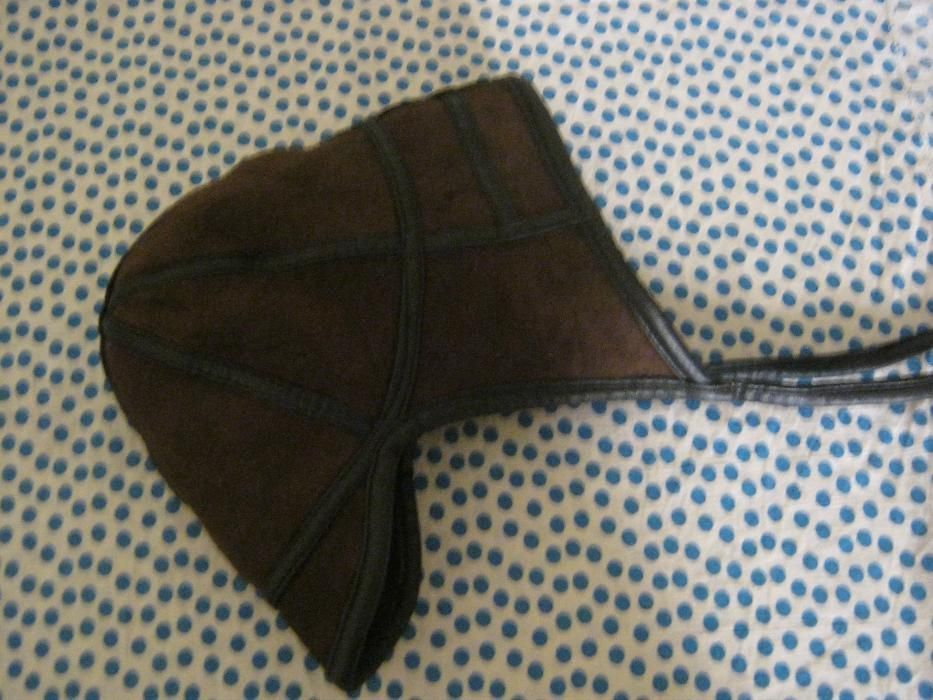 Детская зимняя шапочка из натурального меха