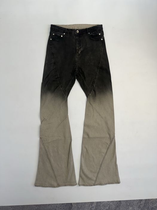 Rick Owens DRKSHDW джинсы джинси штани штаны черные flared клеш кльош