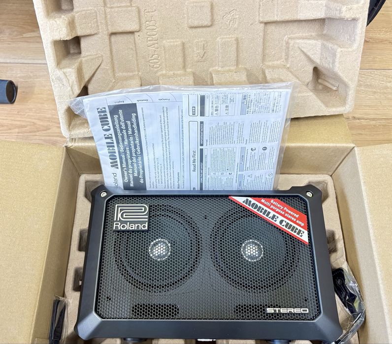 Roland Mobile Cube – mobilny wzmacniacz gitarowy / mini PA / nowy.