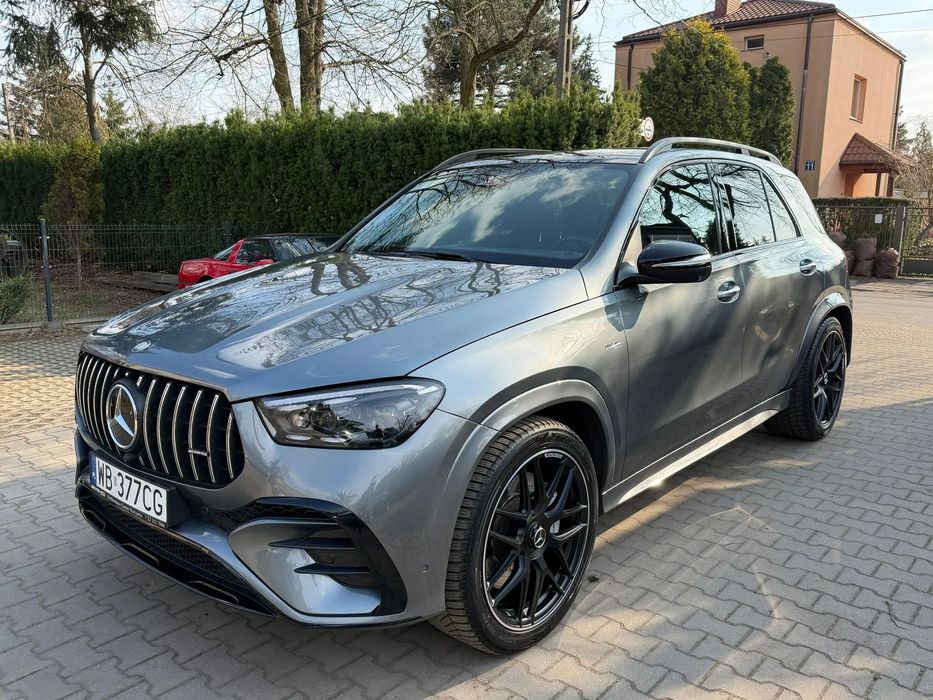 Mercedes-Benz GLE Piękny Mercedes GLE 53 AMG, Salon Polska, 100% bezwy. CESJA LEASINGU!!