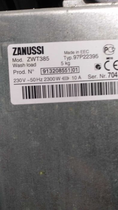 передня панель. Програматор. Жгут проводів пральної машини Електролюкс