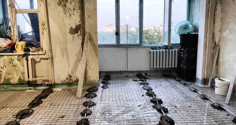 Доступна ціна тепла підлога, плиточні роботи, поклейка шпалер