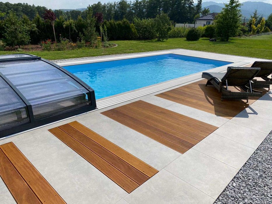 Zadaszenie basenowe 3,5m x 6,55 lub pod wymiar basenu.