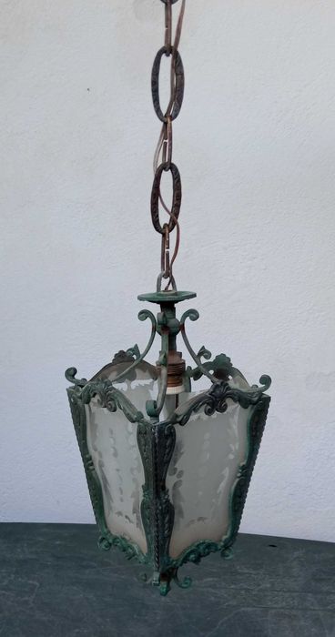 Candeeiro lanterna de teto