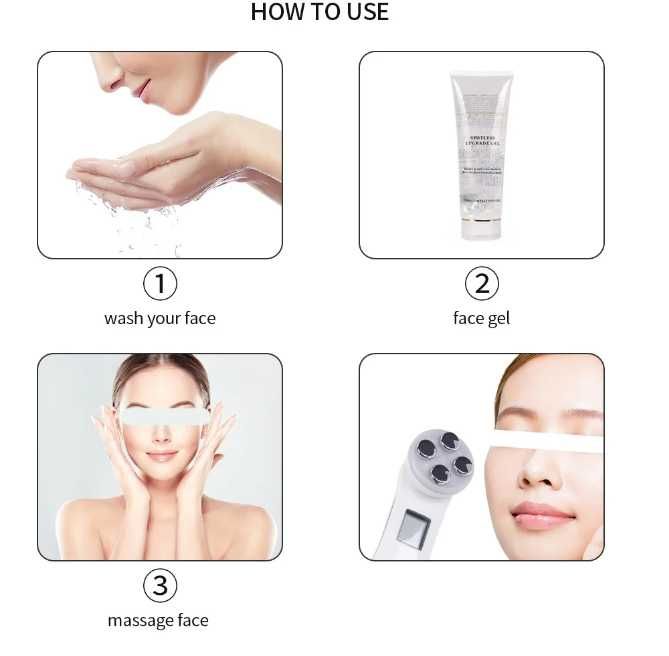 Скрабер для шкіри, масажер для схуднення тіла, Очищення обличчя