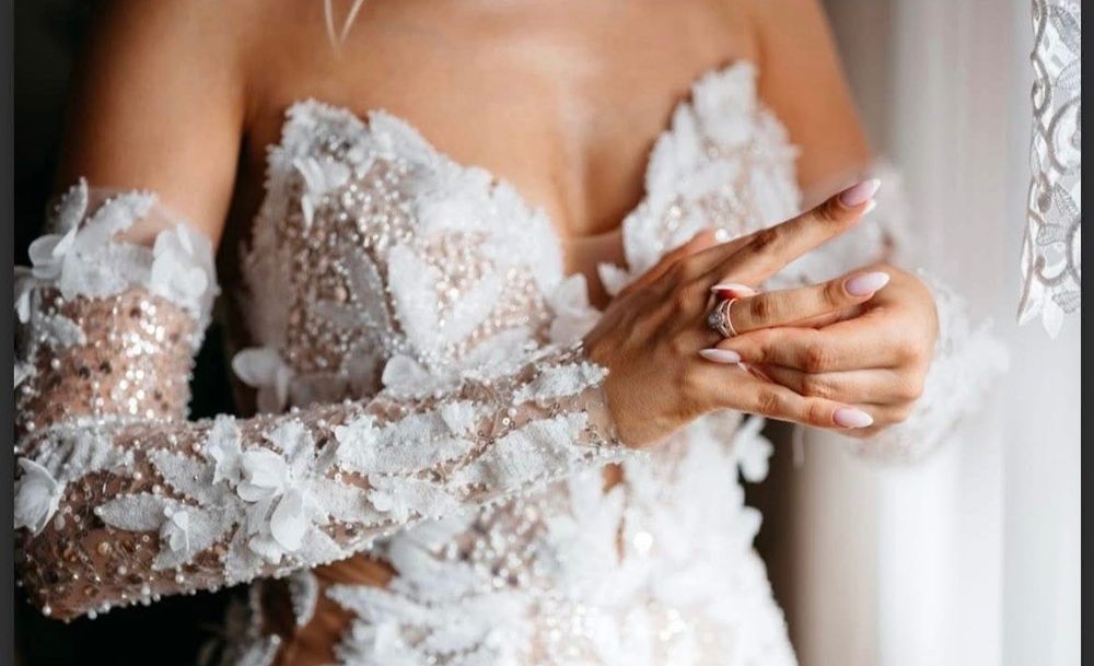 Suknia ślubna krój rybka/syrenka