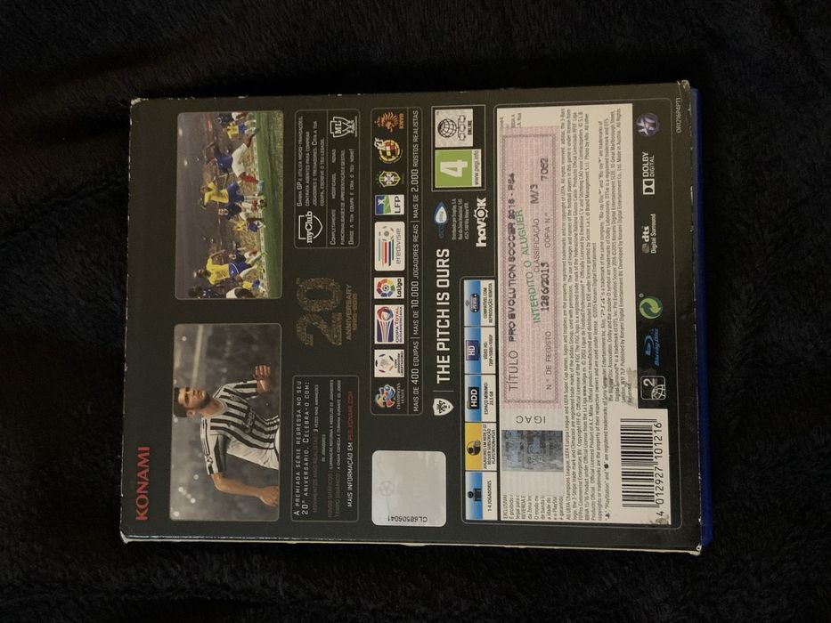 Jogo para PS4 - PES 2016