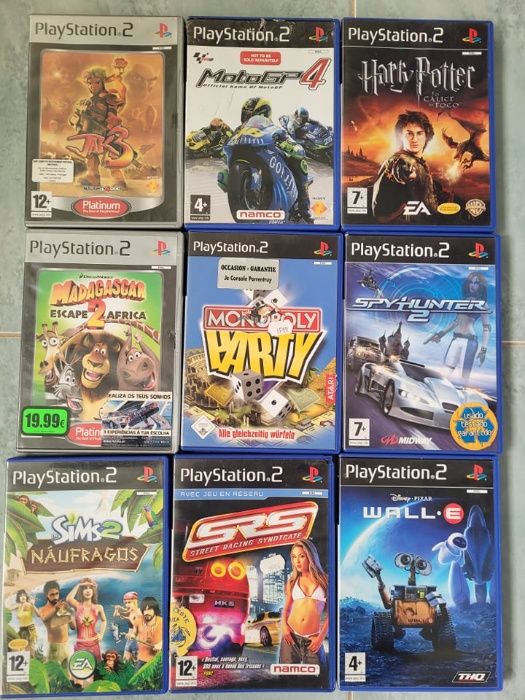 2 jogos para PS2 + 1 jogo para PC Parque das Nações • OLX Portugal