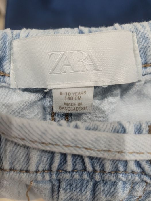 Spodnie dzwony  baggy jeans Zara