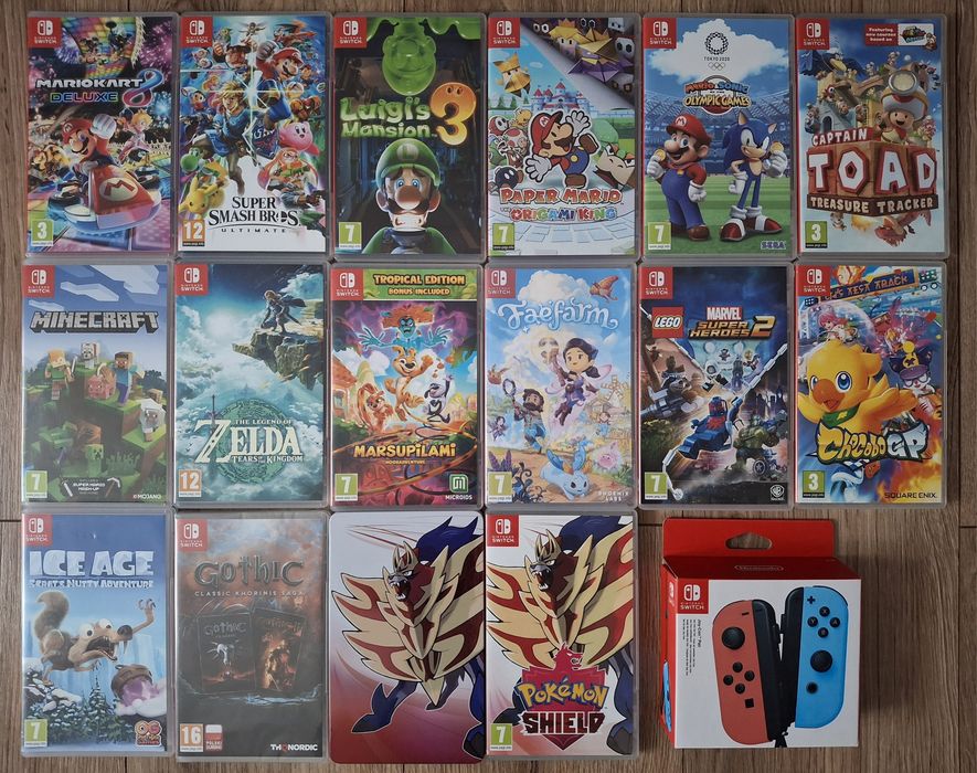 Gry na Nintendo Switch