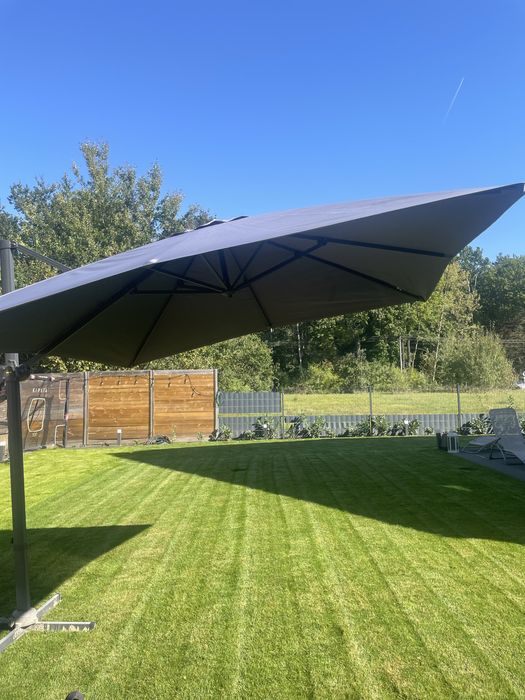 Parasol ogrodowy: wymiary 3x3