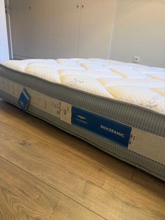 Cama (Lusocolchão Bioceramic) 195x150 (Novo)