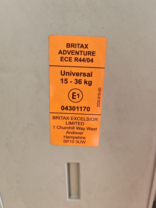 Fotelik Romer Britax Adventure