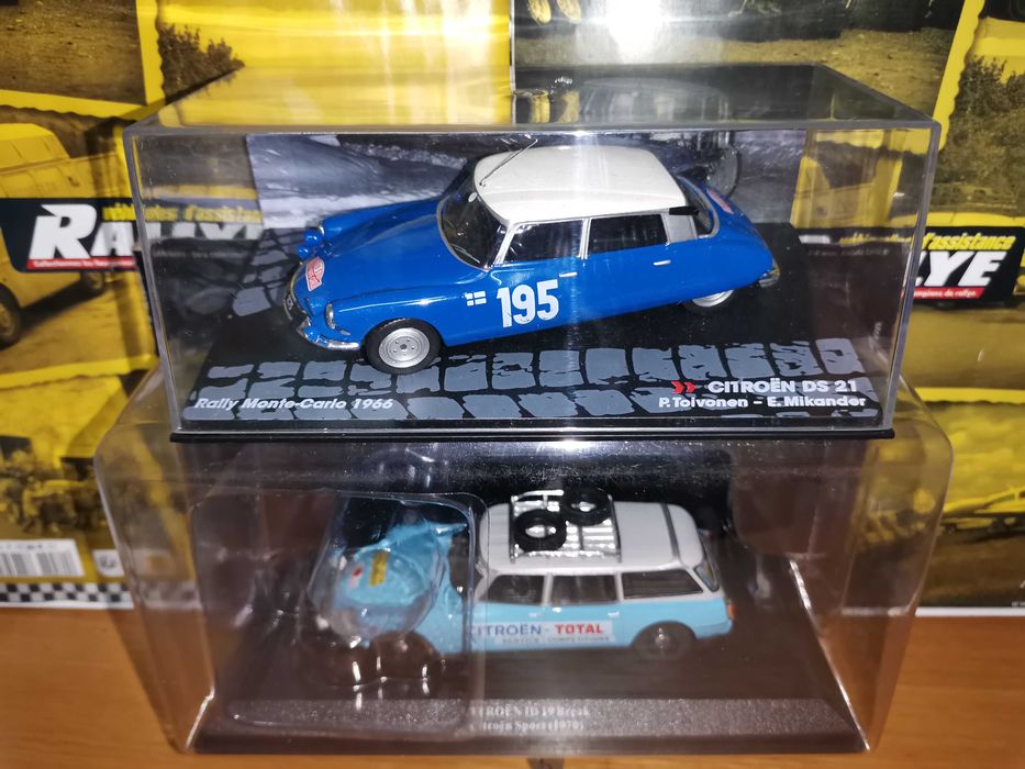 Citroën ID 19 Break + Citroën DS - Team Citroën Sport 1:43