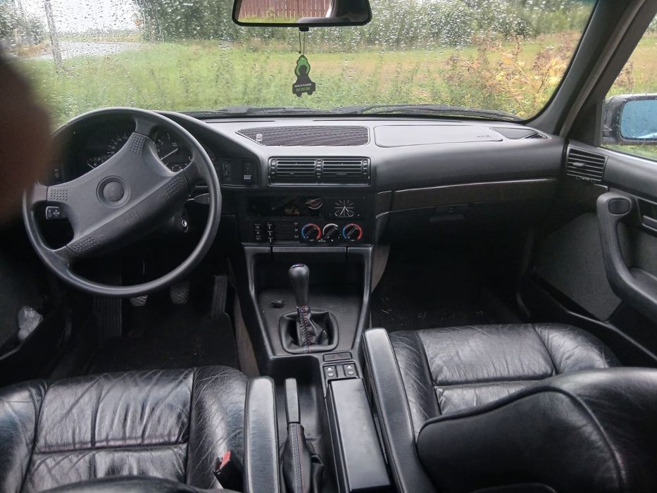 BMW E34 2.0 r6 klimatyzacja hellrot skóry