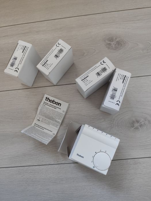 Termostaty termostat Theben komplet 5.szt regulator temperatury