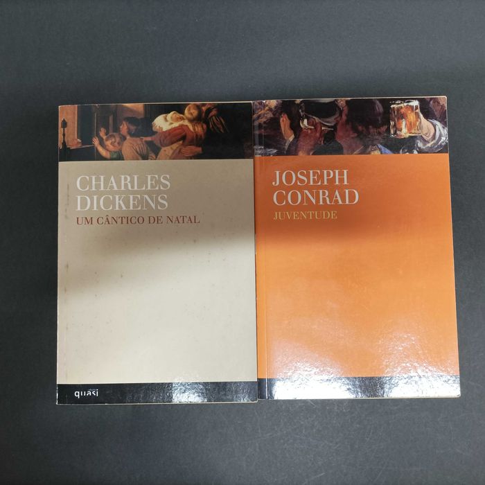 Charles Dickens – Um Cântico de Natal  Joseph Conrad – Juventude  Q