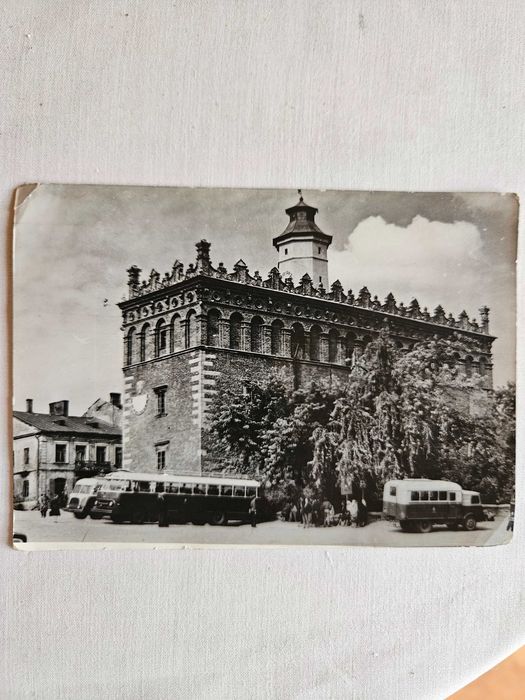 Stara kartka pocztowa Sandomierz