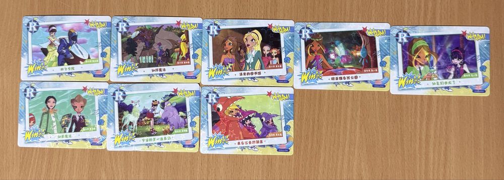 Колекційні картки вінкс 2024 рожевий бокс Winx cards: 3 грн