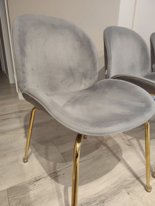 4 eleganckie krzesła werulowe HOMLA