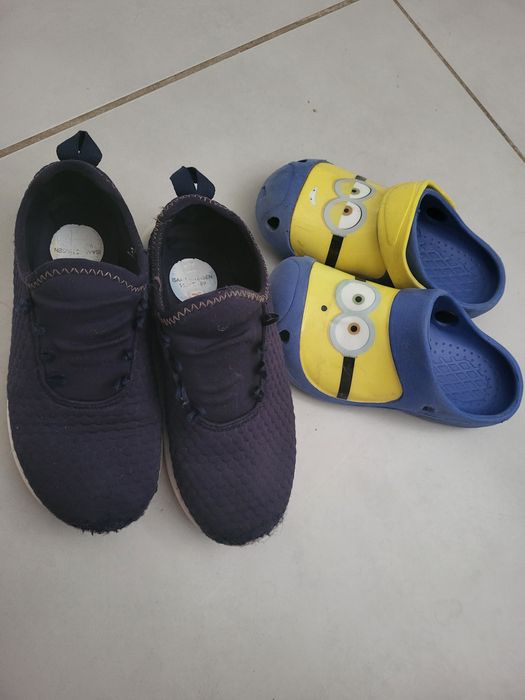 Buty typu adidasy plus klapki do wody gratis