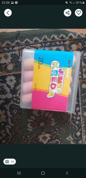 Kreda do chodnika