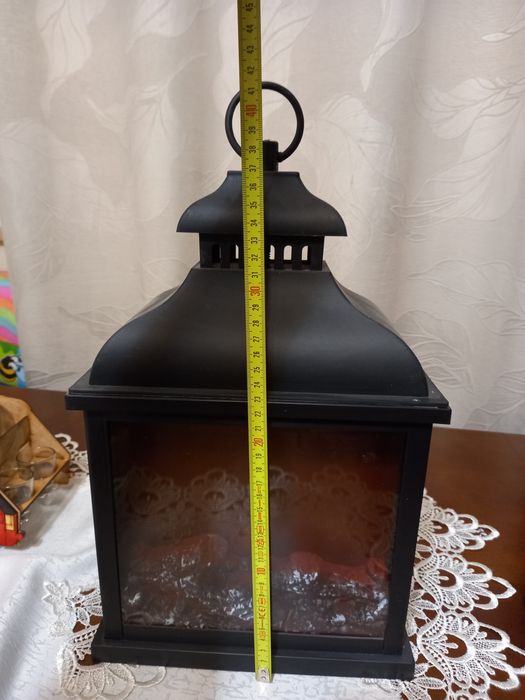 Lampion kominek elektryczny na baterie