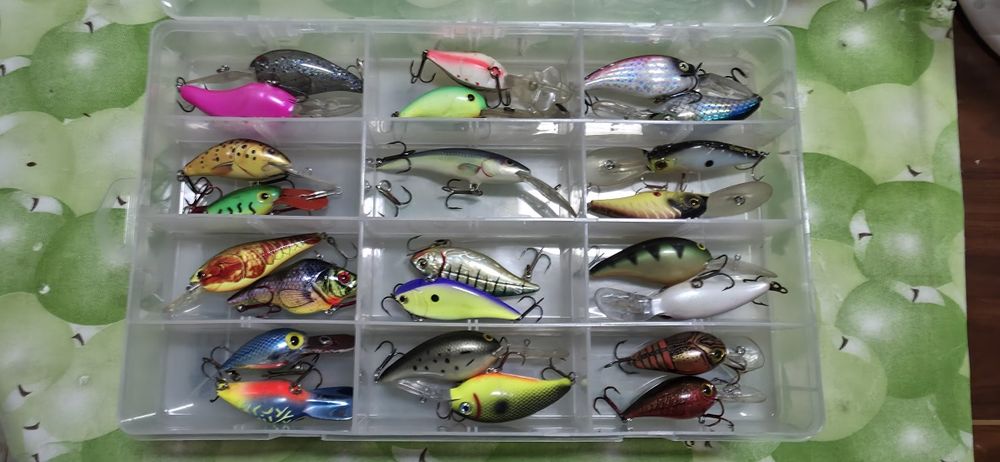 Cranks e spinnerbaits varios