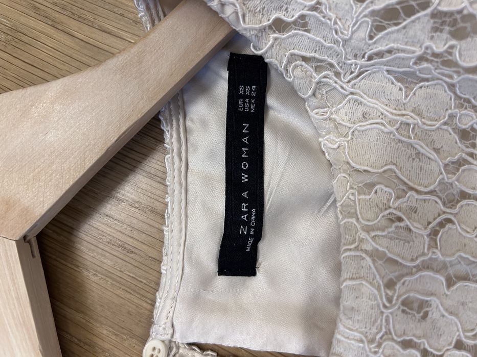 Sukienka koronkowa ZARA XS