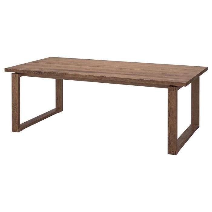 IKEA brand new oak dining table 220×100 (seats 6–8)
