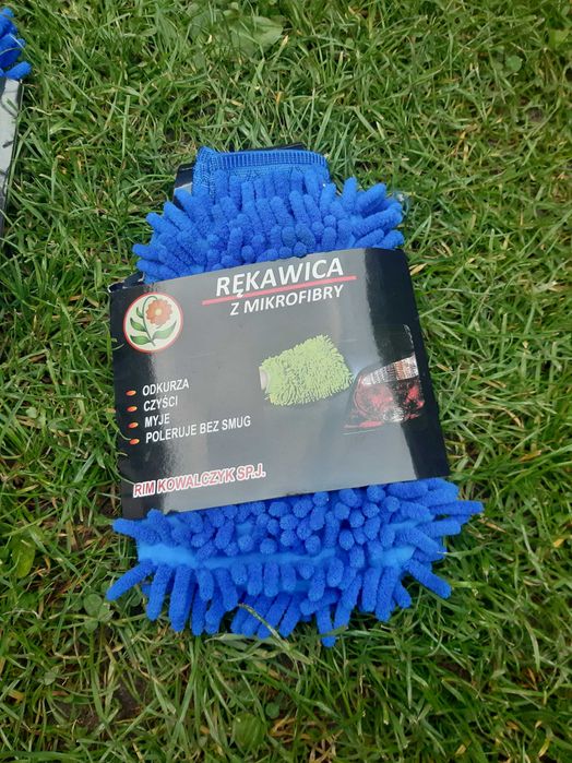 Rekawica z mikrofibry Szmatka do czyszczenia mycia Nowa
