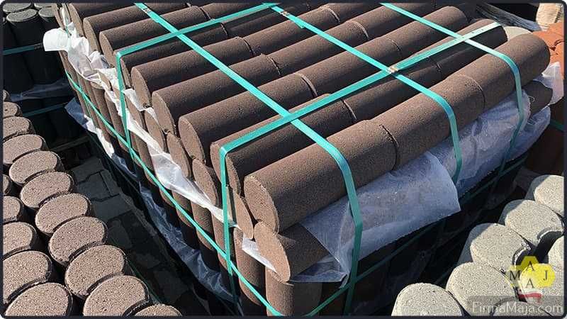 Palisada Betonowa na schody okrągła 30 cm dostawa cała Polska