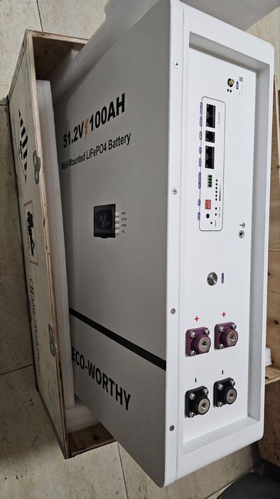 Акумулятор  Eco-Worthy 48V - 100АГ ; 12v LiFePO4 В НАЯВНОВСТІ!!