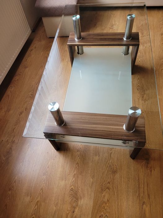 Stolik kawowy szklany