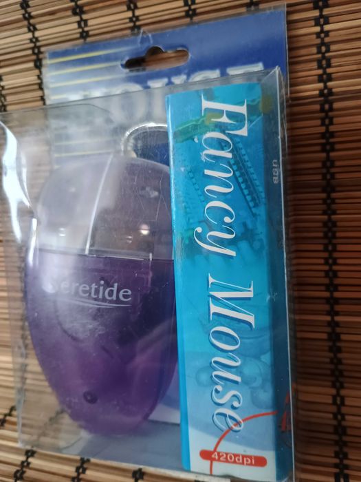 Retro mysz pod port PS2, przewodowa, optyczna, nowa